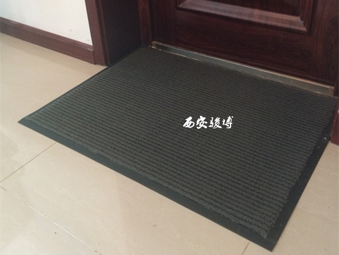 门口防尘地毯-塑胶底尼龙纤维丝毯面强吸附力高弹性防滑、吸水、环保款