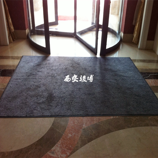 西安纯棉地垫-高档纯棉吸水防尘地毯 适合：门厅、出入口、酒店、商场等