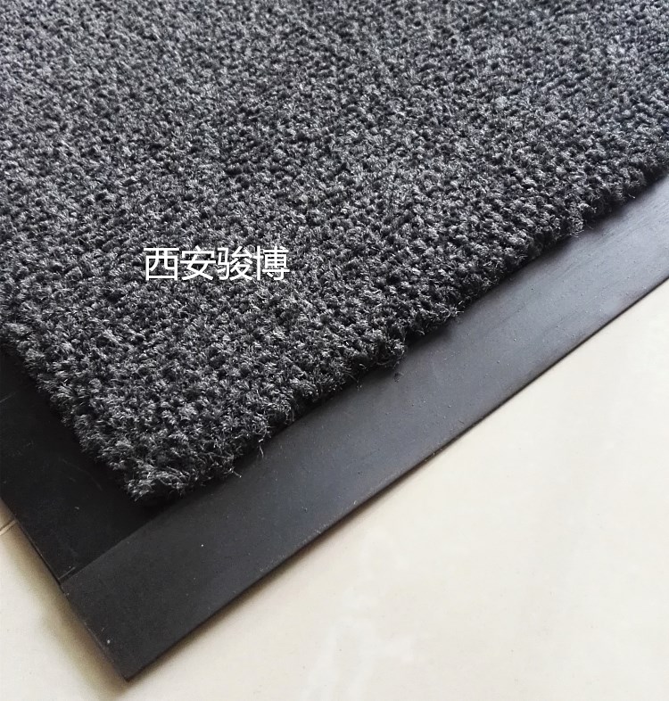 防尘专业吸水型地垫-地毯式纯棉防滑门垫 吸水吸尘纤维地垫
