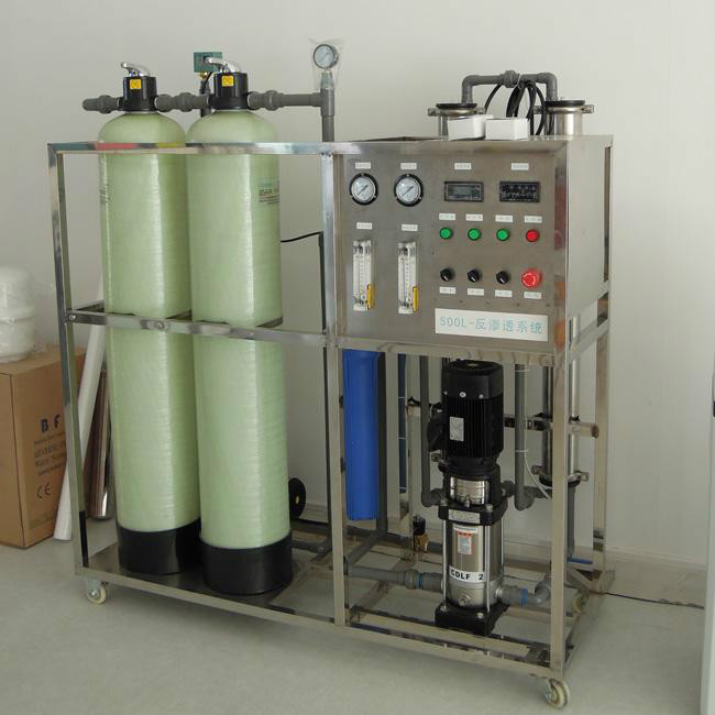 纯净水设备中原水预处理的组成部件