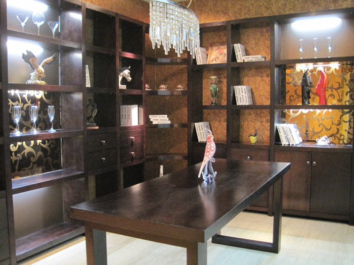 实木定制书柜让您家里的书柜也能展现出个性