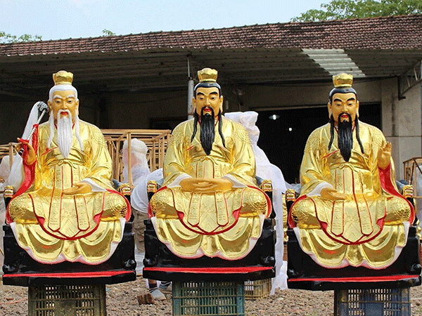 云南赤流雕塑厂家分享古代各朝各代的宗教雕塑的特点