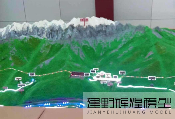 云南高速公路沙盘模型担任着什么重要角色