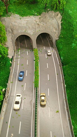 云南公路沙盘模型 