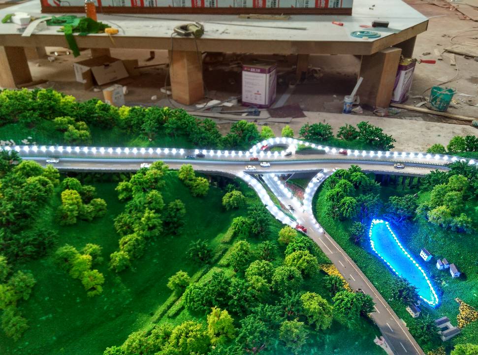 云南高速公路模型 