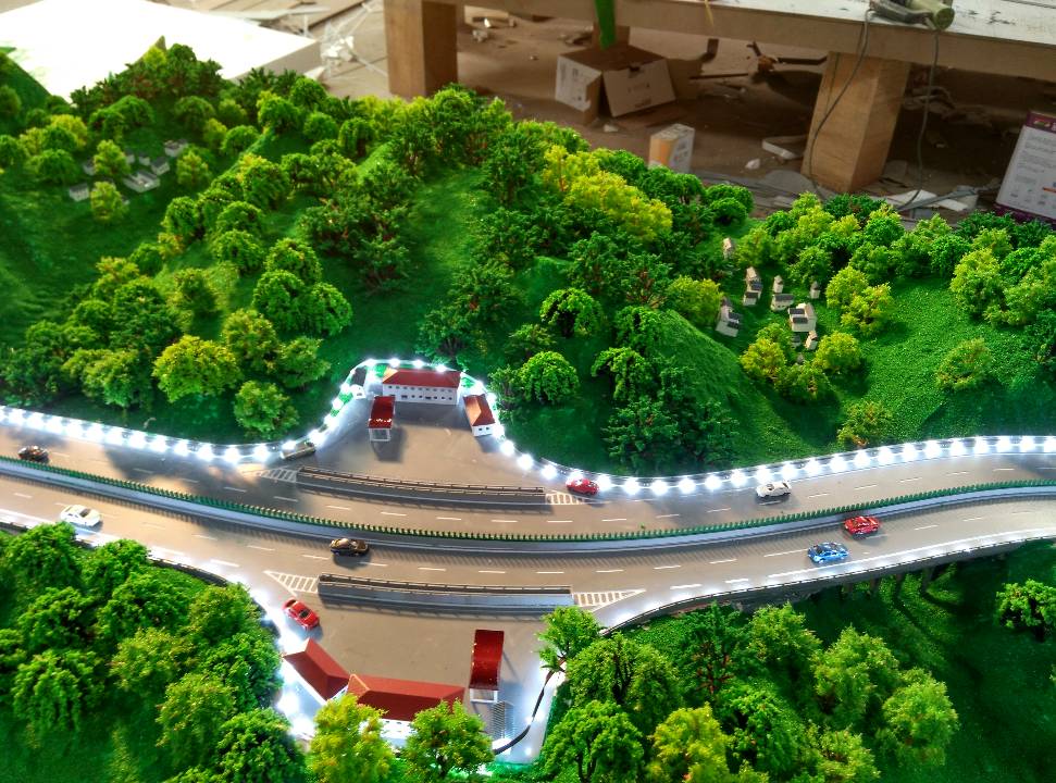 昆明高速公路沙盤模型規劃如何做