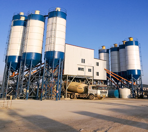 昆明混凝土搅拌站厂的HZS90混凝土搅拌站生产率有多大