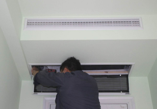 家用嵌入式空调安装