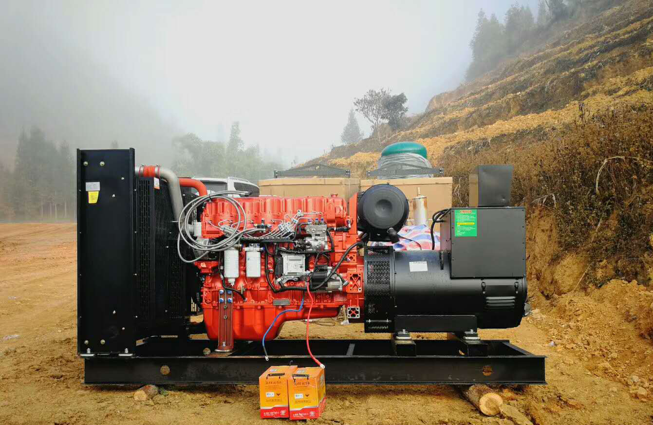 400kw高壓共軌電噴發電機組銷售案例