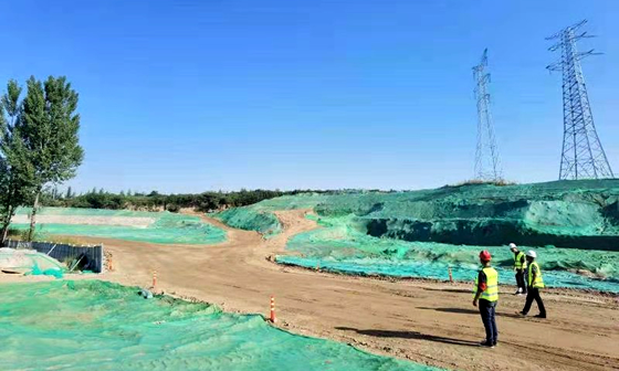西咸新区沙河湿地生态修复项目施工V标段工程