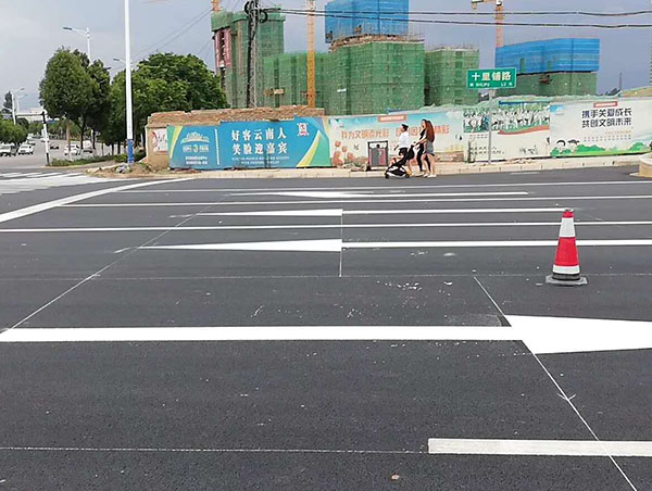 昆明道路水除线