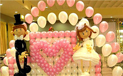 沈阳婚礼气球布置介绍气球婚礼的布置方法