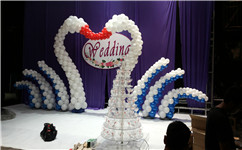 沈阳节日气球布置公司介绍婚礼创意气球装饰 各种气球造型布置！