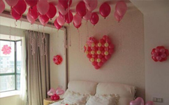 告诉你如何用气球布置一个温馨浪漫婚房