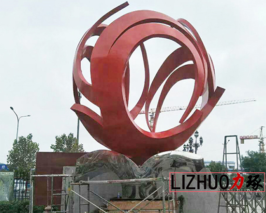 漳州廣場大型不銹鋼雕塑