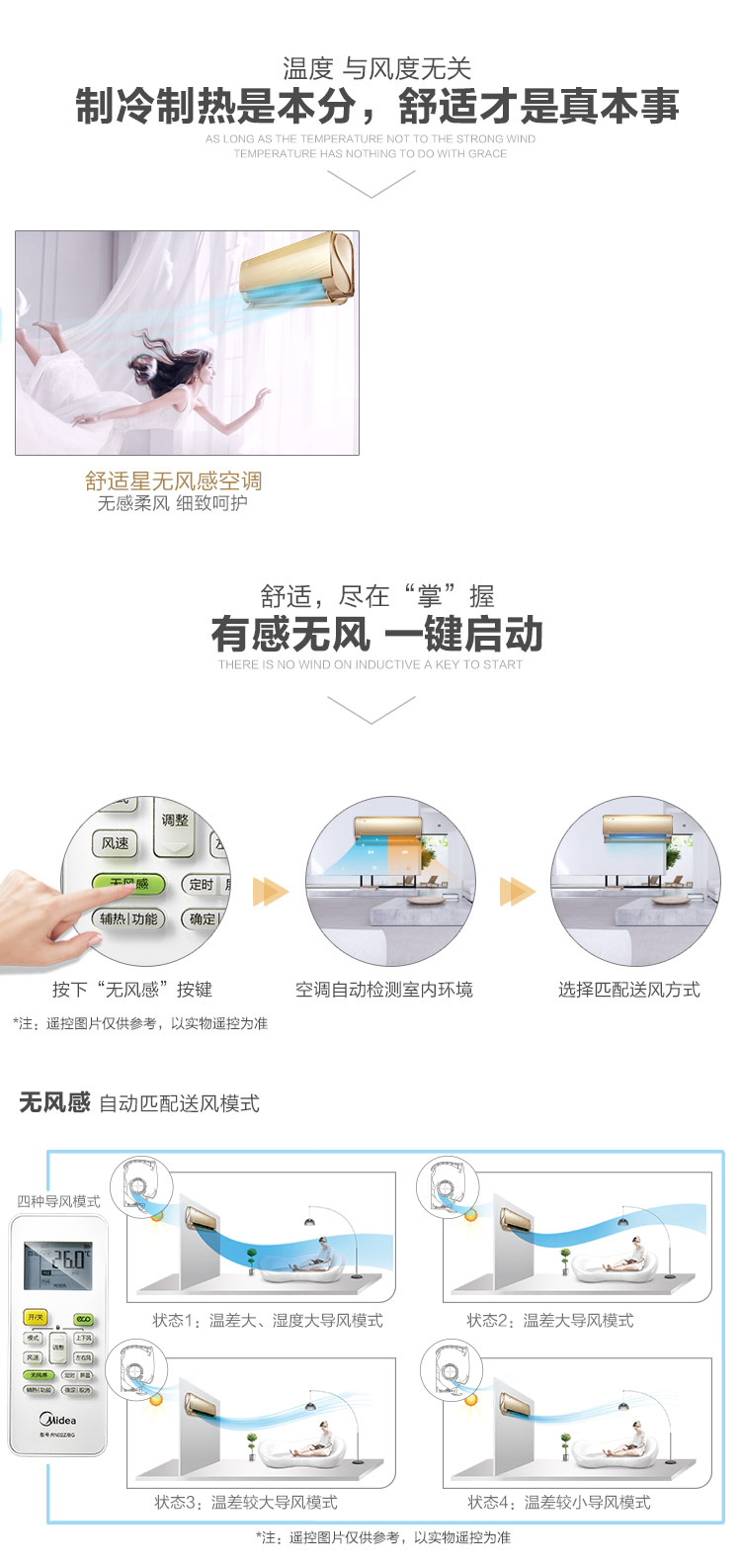 美的舒适星变频挂机TA100