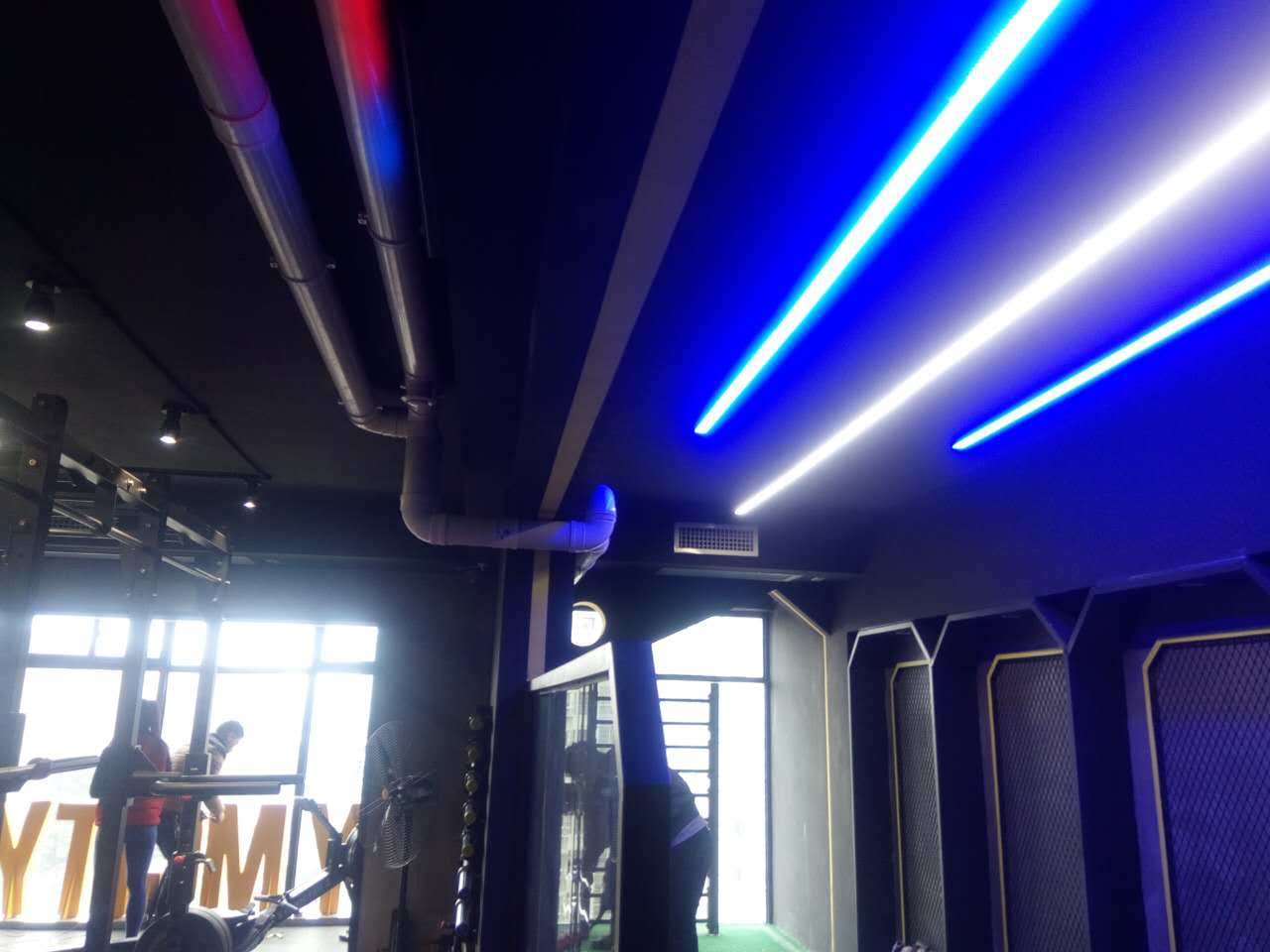 归心苑中央空调安装效果