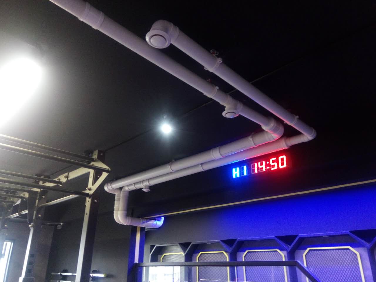 归心苑中央空调安装效果