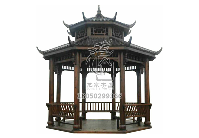 中式景观凉亭