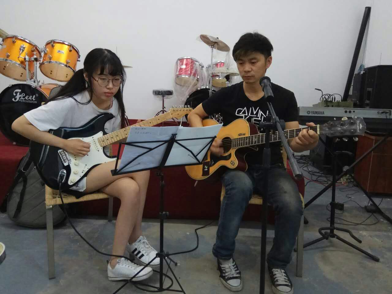 北京珠江国际附近吉他培训班的电话地址