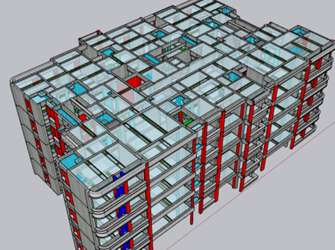 铝合金建筑模板系统为快速拆模系统，组装简单方便
