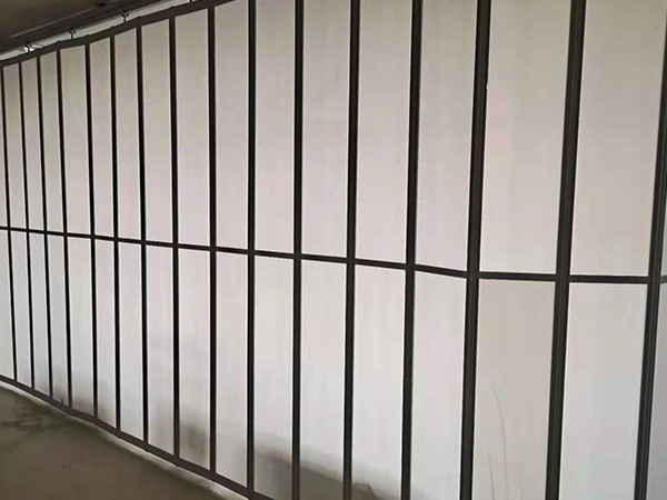 甘肅省中醫院水晶折疊門安裝