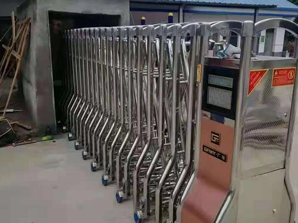 蘭州新區電動伸縮門