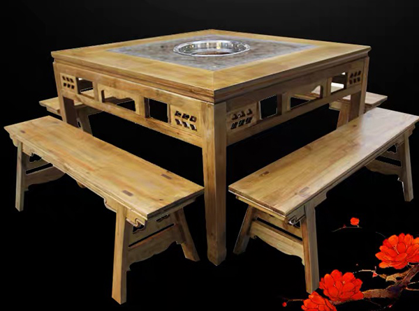 火锅店装修设计需要定制火锅餐桌椅吗
