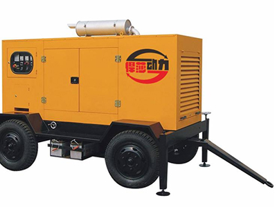 300kw移動拖車發電機