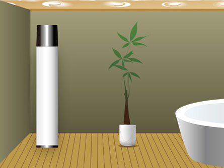 直熱式空氣能熱水器