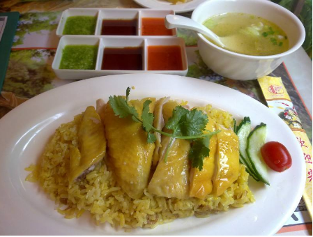 云南泰国留学|曼谷最有名的鸡油饭饭店你去过了吗？