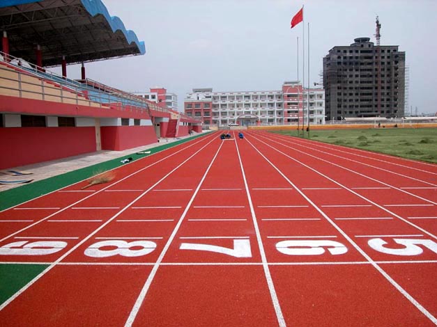 十月十号象征十全十美，【南京名第体育】让每个球场，塑胶跑道完美呈现