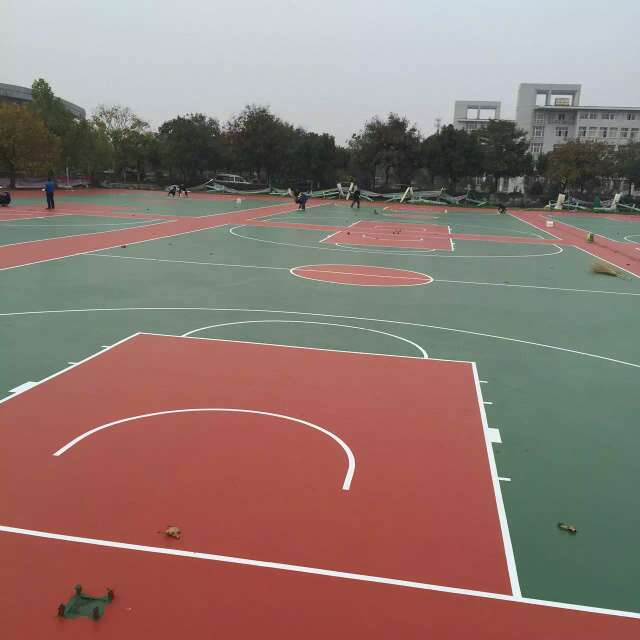 南京硅pu球场专业施工，硅pu篮球场，更优质实惠的硅pu球场-名第体育