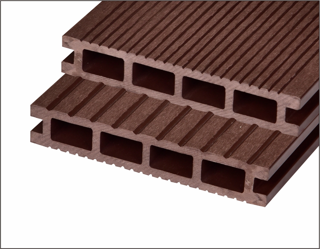 木塑方孔地板
