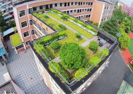 陜西屋頂綠化：城市中的屋頂花園