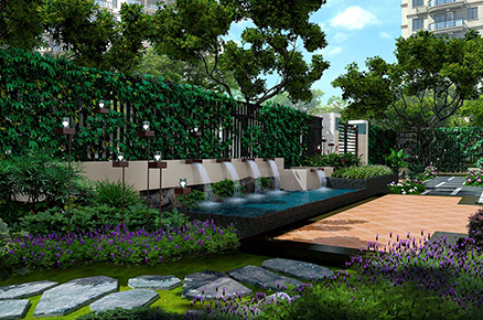 浐灞紫薇花园洲庭院景观设计方案