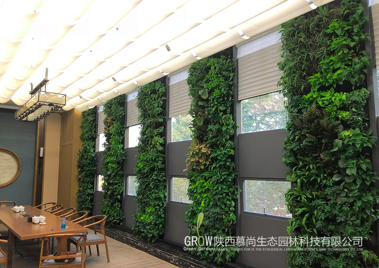 辦公室室內植物墻