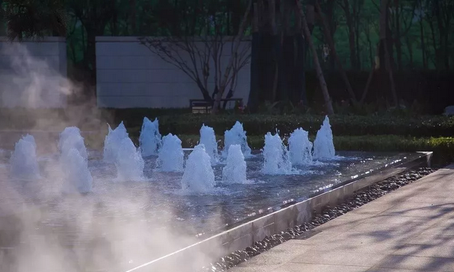 庭院噴泉水景
