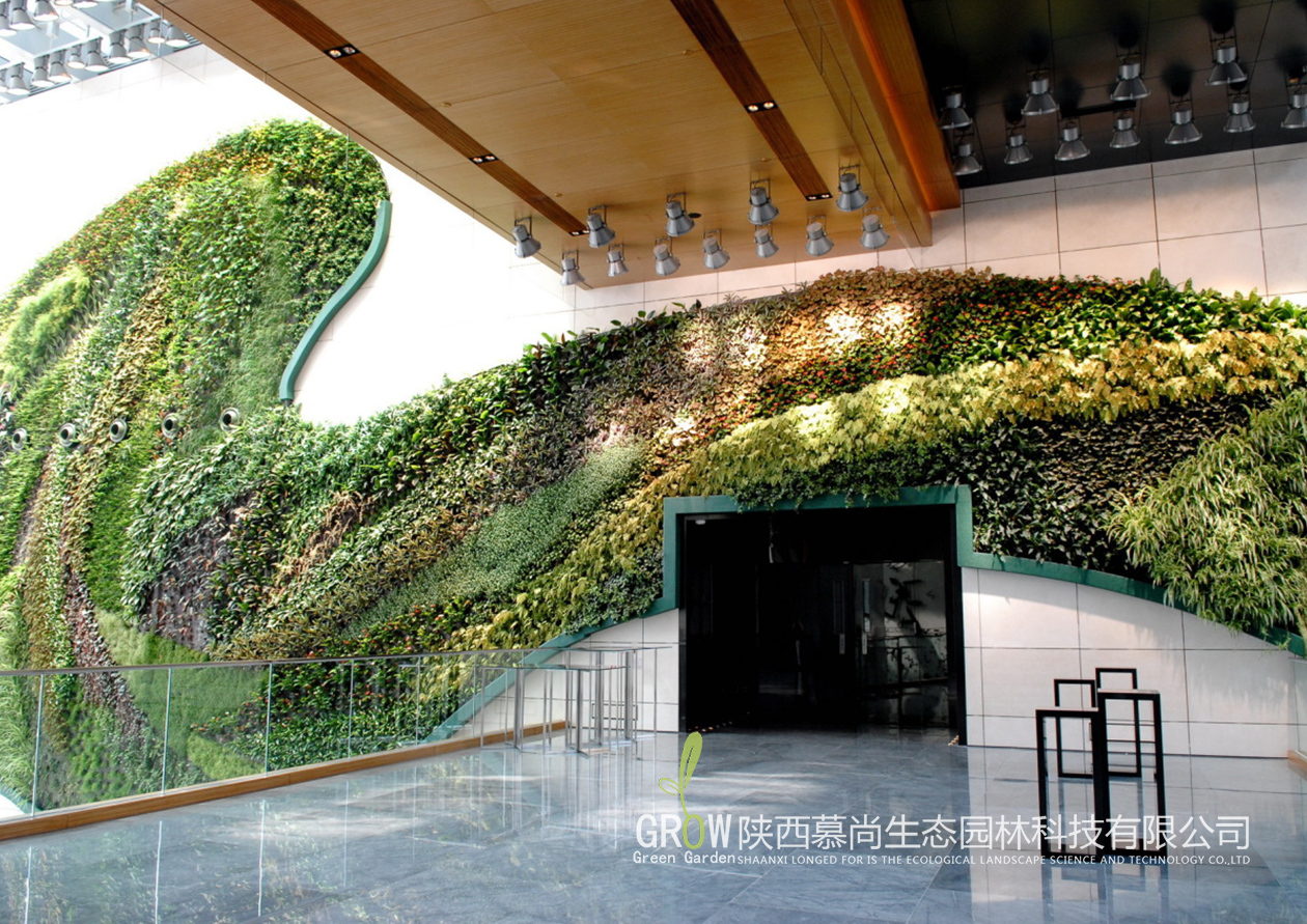 室內異性植物墻