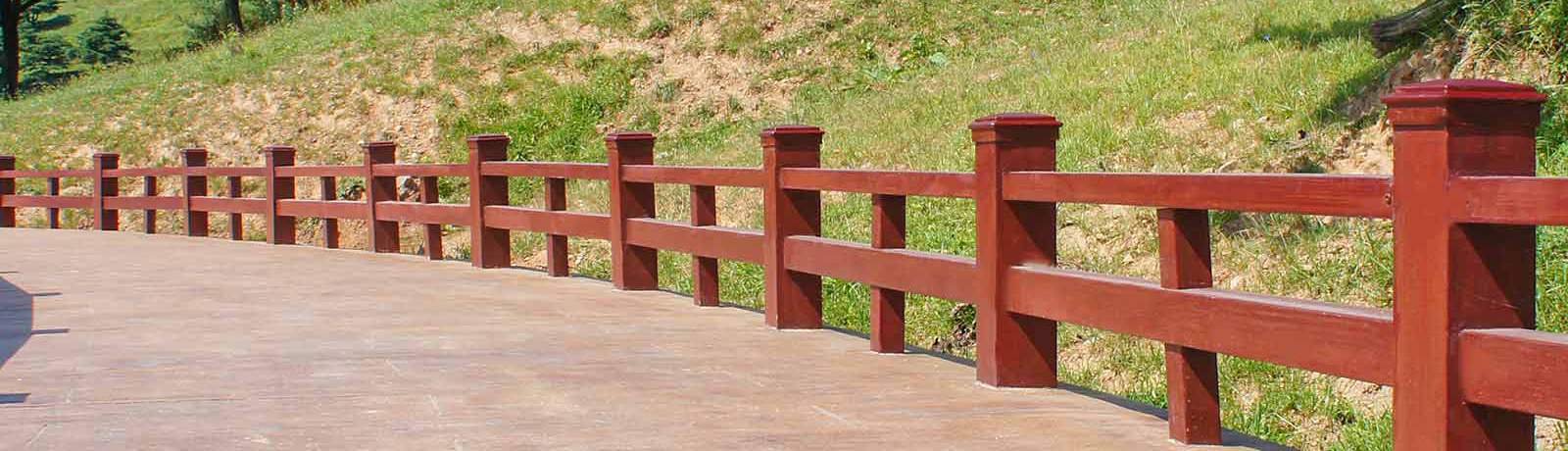 仿木栏杆的生产工艺及安装介绍贴近自然实用美观