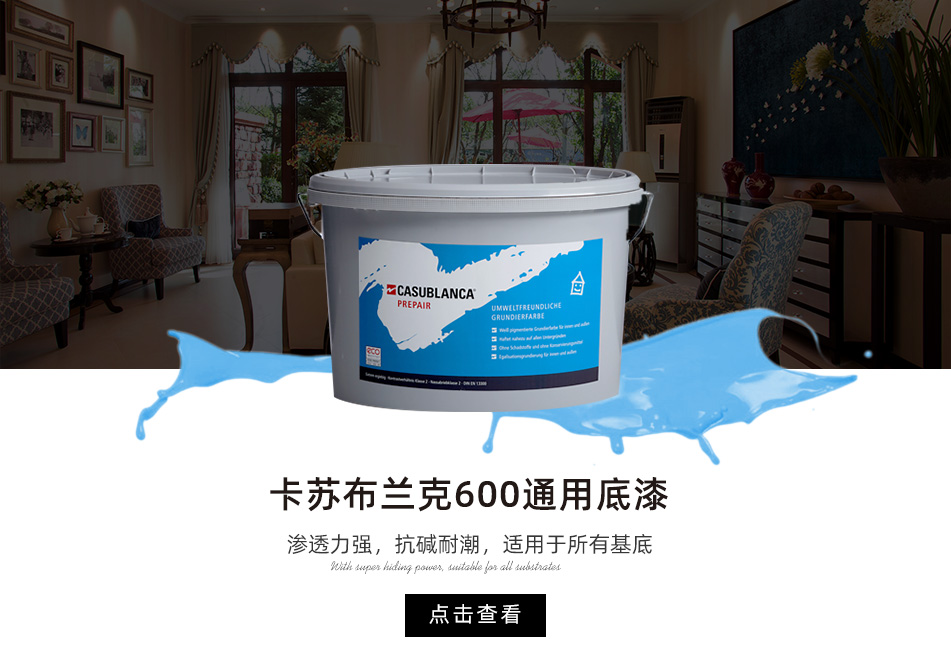 卡苏布兰克600通用底漆 weiss