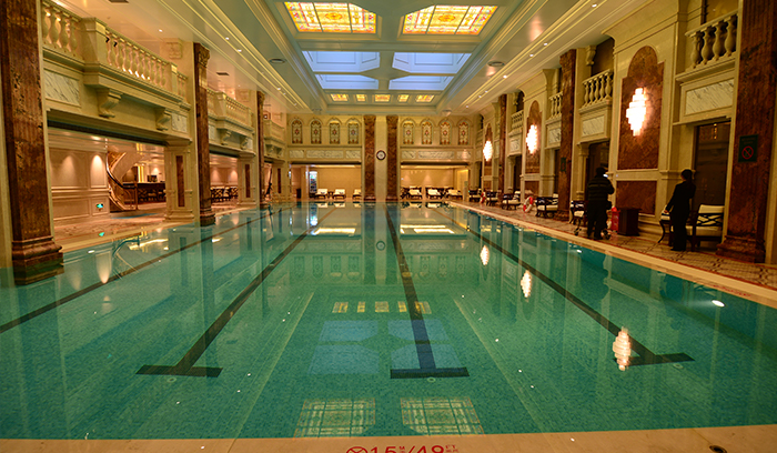 莫利斯酒店泳池
