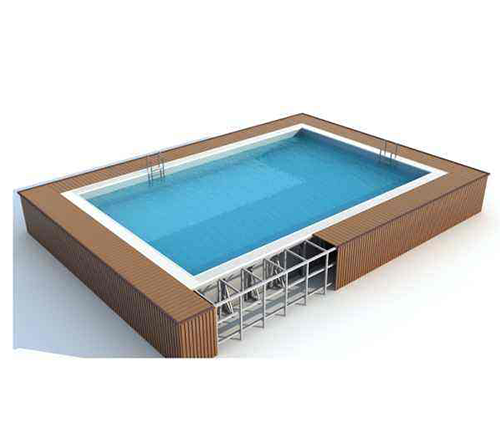 鋼結構游泳池建造時間短