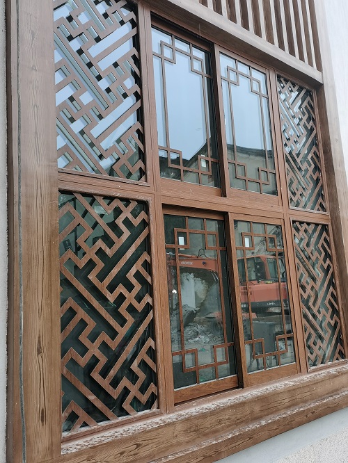 中式復古門窗