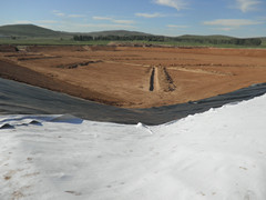 陕西铜川生态农业防渗项目用泰安HDPE土工膜厂家所供应HDPE土工膜及方案取得良好效果