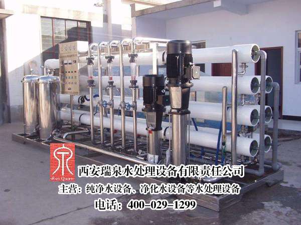 贵德县饮料厂用纯净水设备