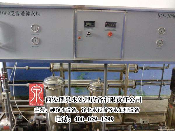 会宁县双级反渗透净化水设备