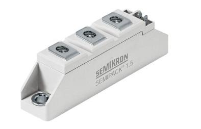 赛米控SKKD 46可控硅 目标应用 用于交流/交流转换器的不可控整流器