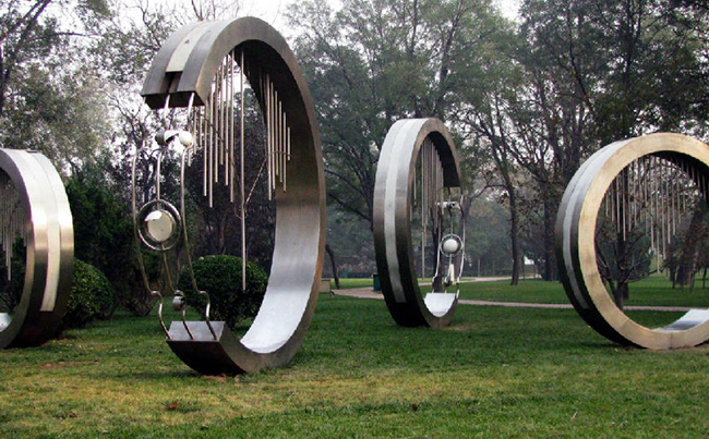 福建公園抽象雕塑