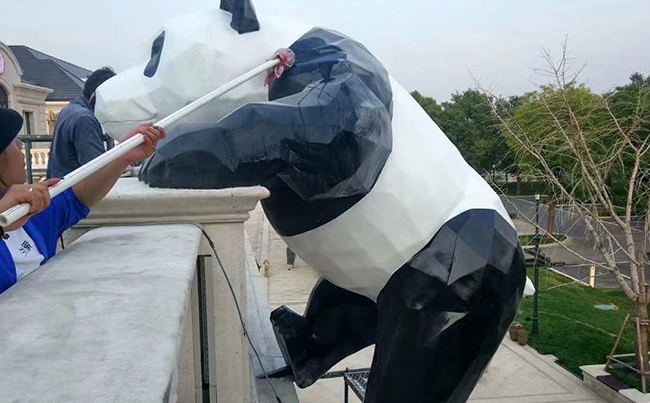熊貓雕塑